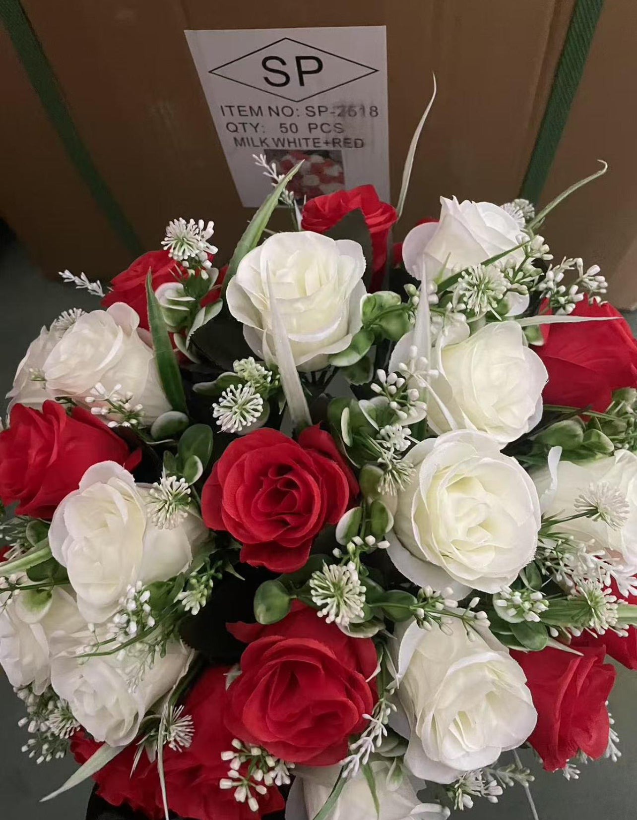 Bunch Of 24 Decoration Flowers