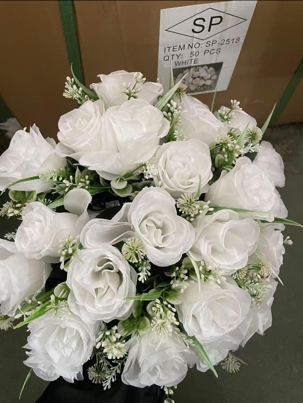 Bunch Of 24 Decoration Flowers