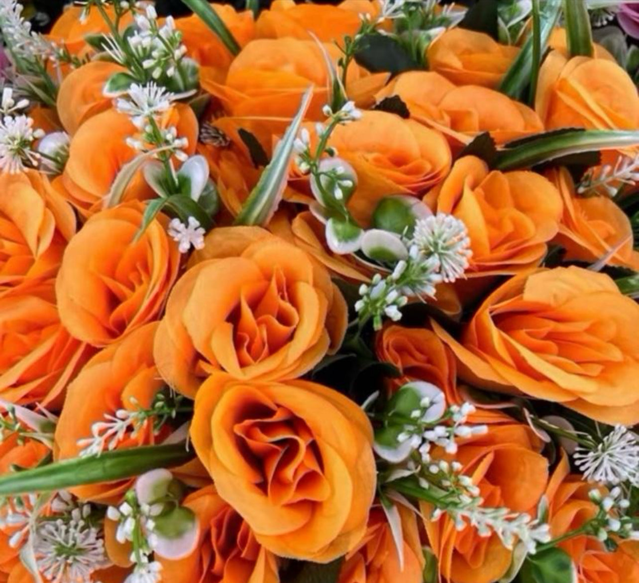 Bunch Of 24 Decoration Flowers
