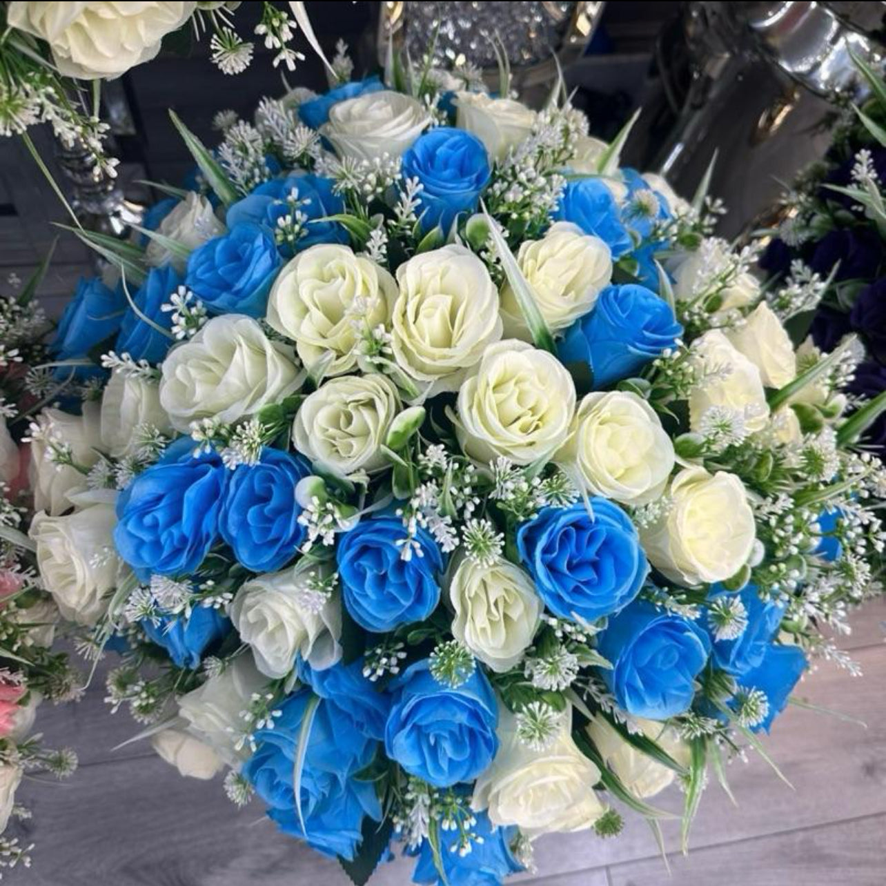 Bunch Of 24 Decoration Flowers
