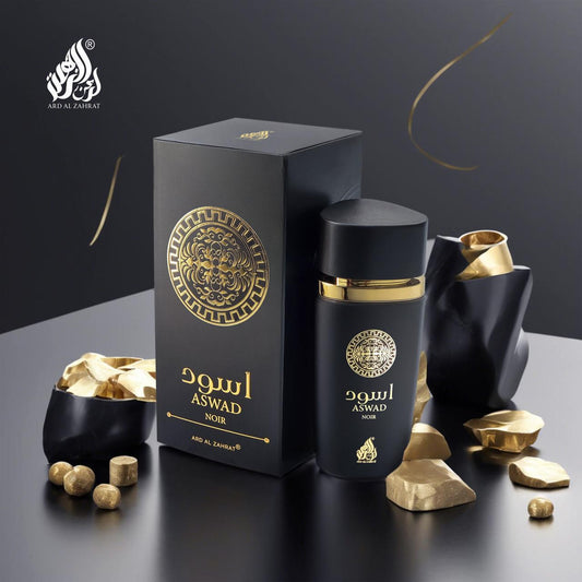 Aswad by Ard Al Zahrat EDP for Men 100ml – Bold & Masculine Fragrance