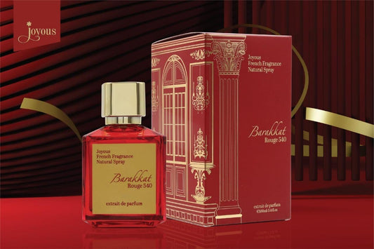 Joyous Barakkat Rough 540 Extrait de Parfum 100ml – Luxury Long-Lasting French Perfume | Amber, Floral & Woody Unisex Fragrance