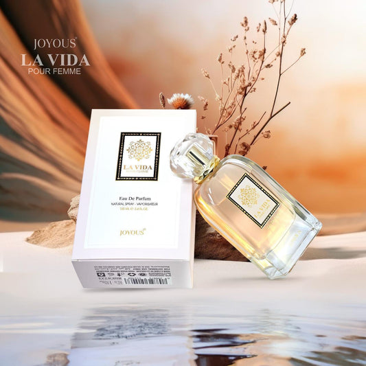 Lavida Elixir Pour Femme White Eau de Parfum 100ml by Joyous – Luxurious Long-Lasting Perfume for Women | Elegant Floral & Sweet Fragrance
