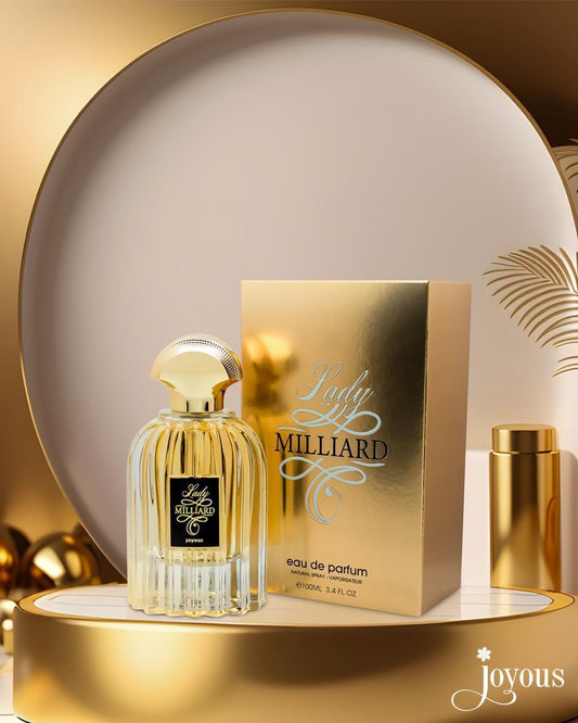 Lady Milliard by Joyous Eau de Parfum 100ml – Elegant Natural Spray Vaporisateur Elegant Women’s Perfume