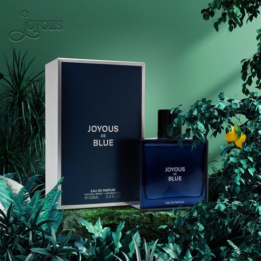 Joyous De Blue Eau De Parfum 100ml | Natural Spray Vaporisateur – Long-Lasting Fragrance