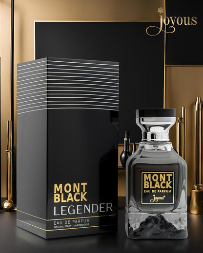 Joyous Mont Black Legender Eau De Parfum | Bold Sophistication Redefined