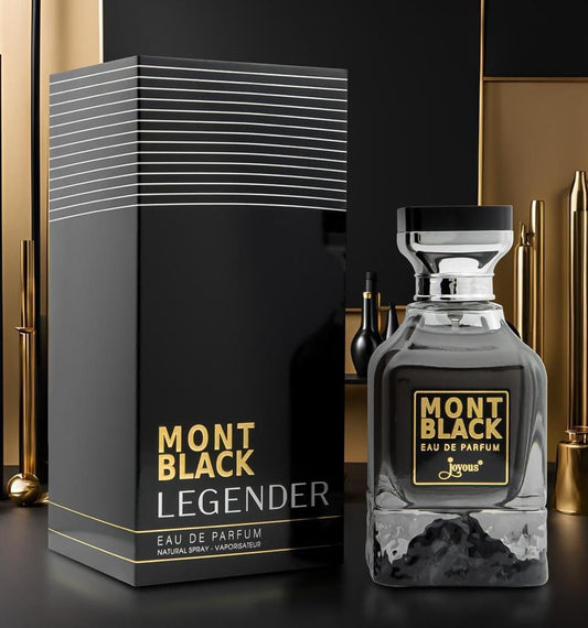 Joyous Mont Black Legender Eau De Parfum | Bold Sophistication Redefined