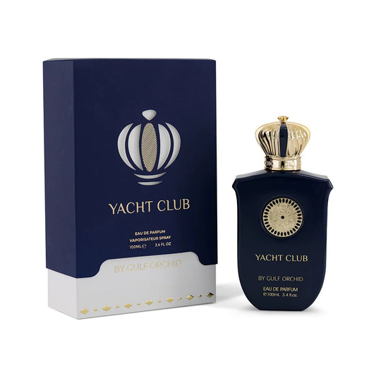 YACHT CLUB Perfume by Gulf Orchid – Oriental Luxury Fragrance with Bergamot, Incense & Leather