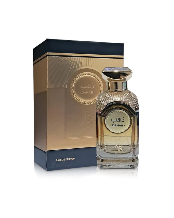 Al Absar Dahab Eau de Parfum 100ml | Luxurious Unisex Perfume with Vanilla, Cacao & Rose | Long-Lasting Arabic Fragrance