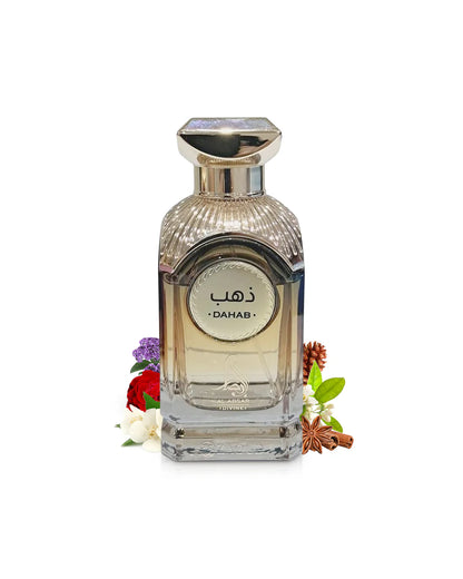 Al Absar Dahab Eau de Parfum 100ml | Luxurious Unisex Perfume with Vanilla, Cacao & Rose | Long-Lasting Arabic Fragrance